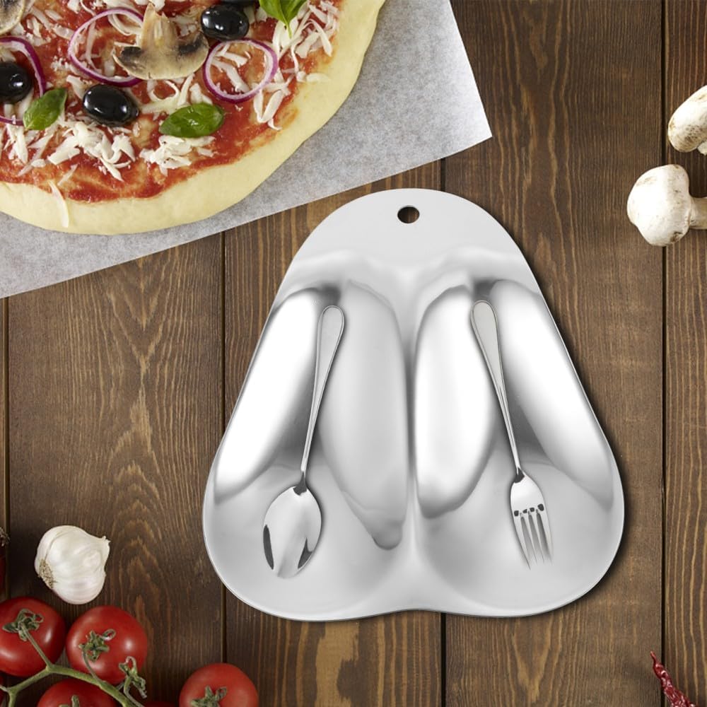 ya 26 10.21 baidi 1 Pc Stable Soup Ladle Rack Stainless Steel Filter Spoon Holder (Silver)