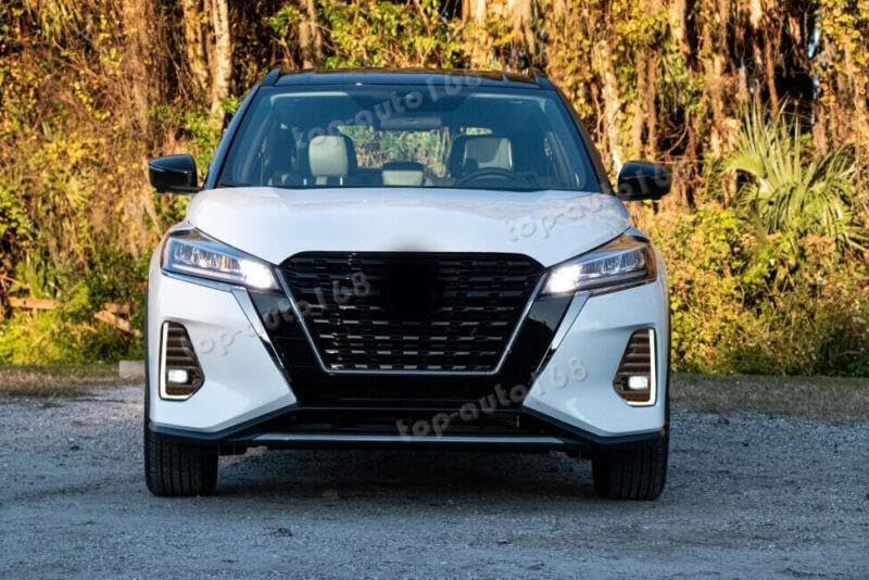 ya 9 10.24 LED Front Fog Lights LED Driving Lights Turn Lights for Nissan Kicks 2021-2022