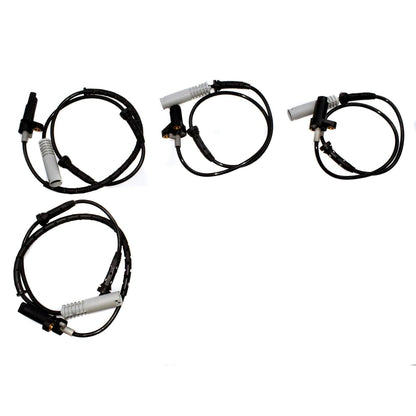 ya 2 8.15 34521182159 ABS Wheel Speed Sensor 4-Piece Set for BMW 528i 540i