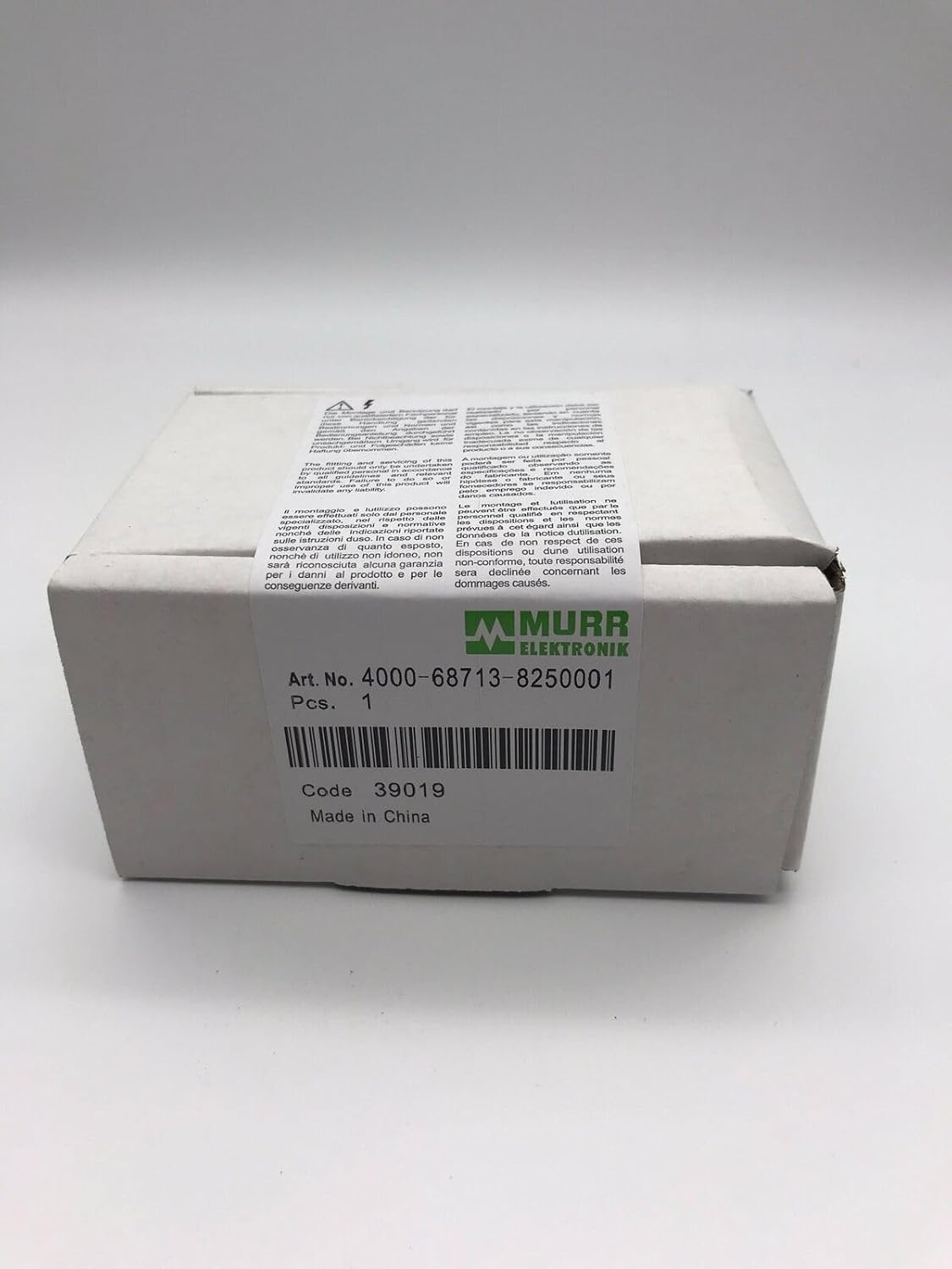 ya 16 10.20 baidi 1PCS New Socket 4000-68713-82500001 for Murr #W7-