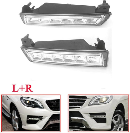 ya 10 9.16 zhengce 2 LED daytime running lights fog lights suitable for W164 ML350 X204 X164