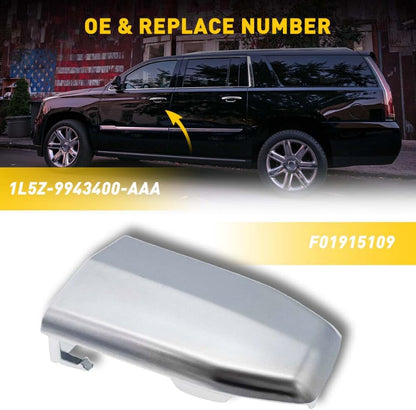 ya 2 8.24 baidi for 2015-2019 for Cadillac for Escalade EOA Chrome Front Door Handle Lock Cylinder Cover