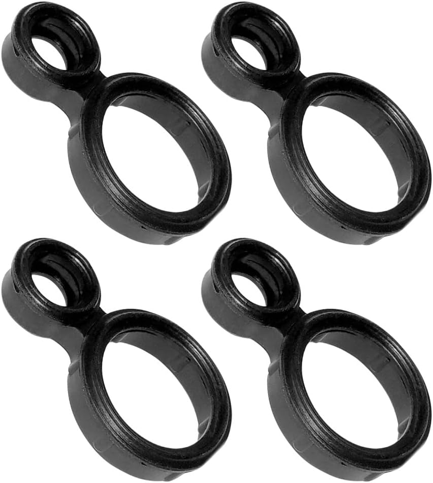 ya 11 9.14 baidiSet of 4 Ignition Coil Gasket Black Rubber for Cherokee Compass Dart 200 500X