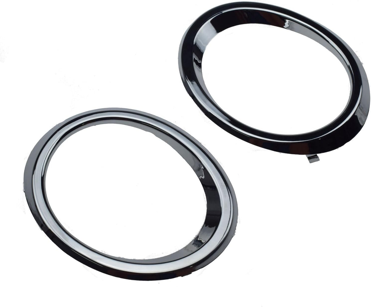 ya 14 9.20 zhengce A pair of chrome plated f for Ram es for left and right fog driving lights,-1