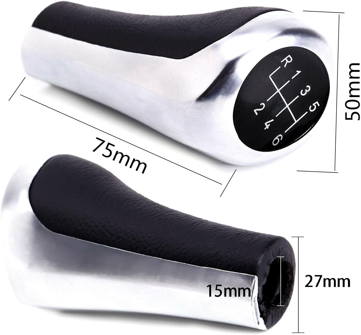 ya 4 8.24 baidi Schalthebel Schaltknauf Knauf Schaltknopf 6 Gang f¨¹r for BMW E90 E83 E92 X3 X5