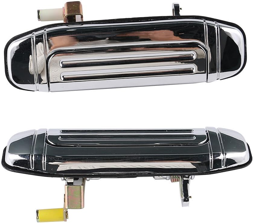 ya 9 10.24 Rear LH & RH Side Exterior Door Handle Chrome Fits for Mitsubishi Montero for Pajero