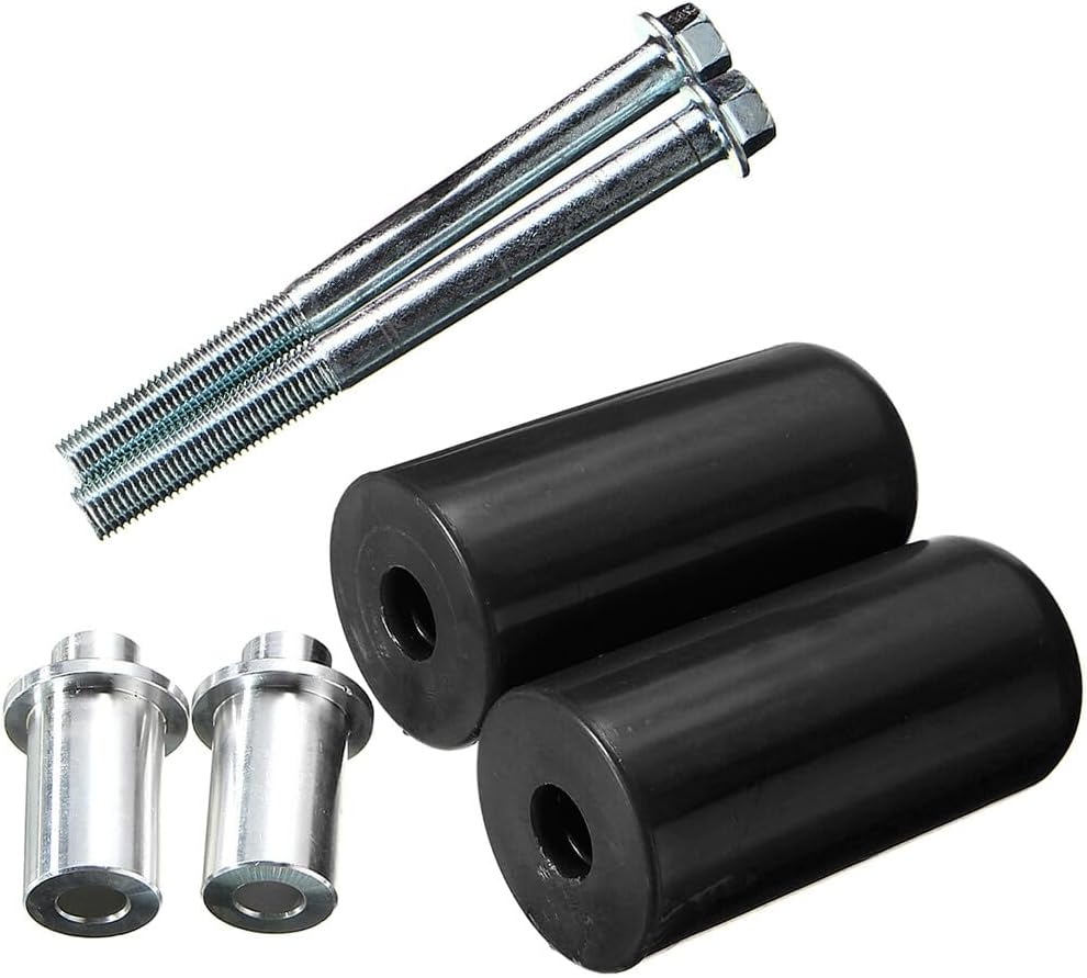 ya 2 8.15 Universal Motorcycle Frame Sliders Anti Crash Protector Fit for Suzuki for Yamaha Black