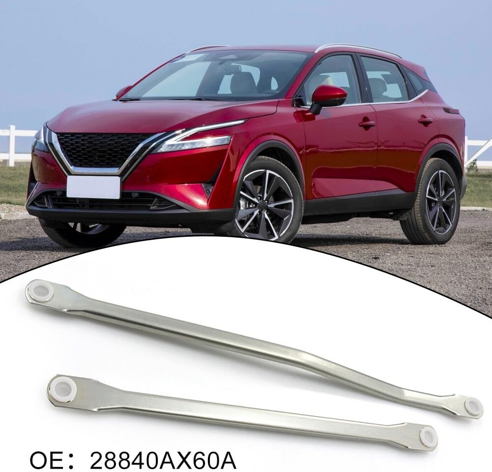 ya 6 8.24 baidi 2pcs Windscreen Wiper Rod Linkage Repair Set 28840AX60A Replacement for for Nissan