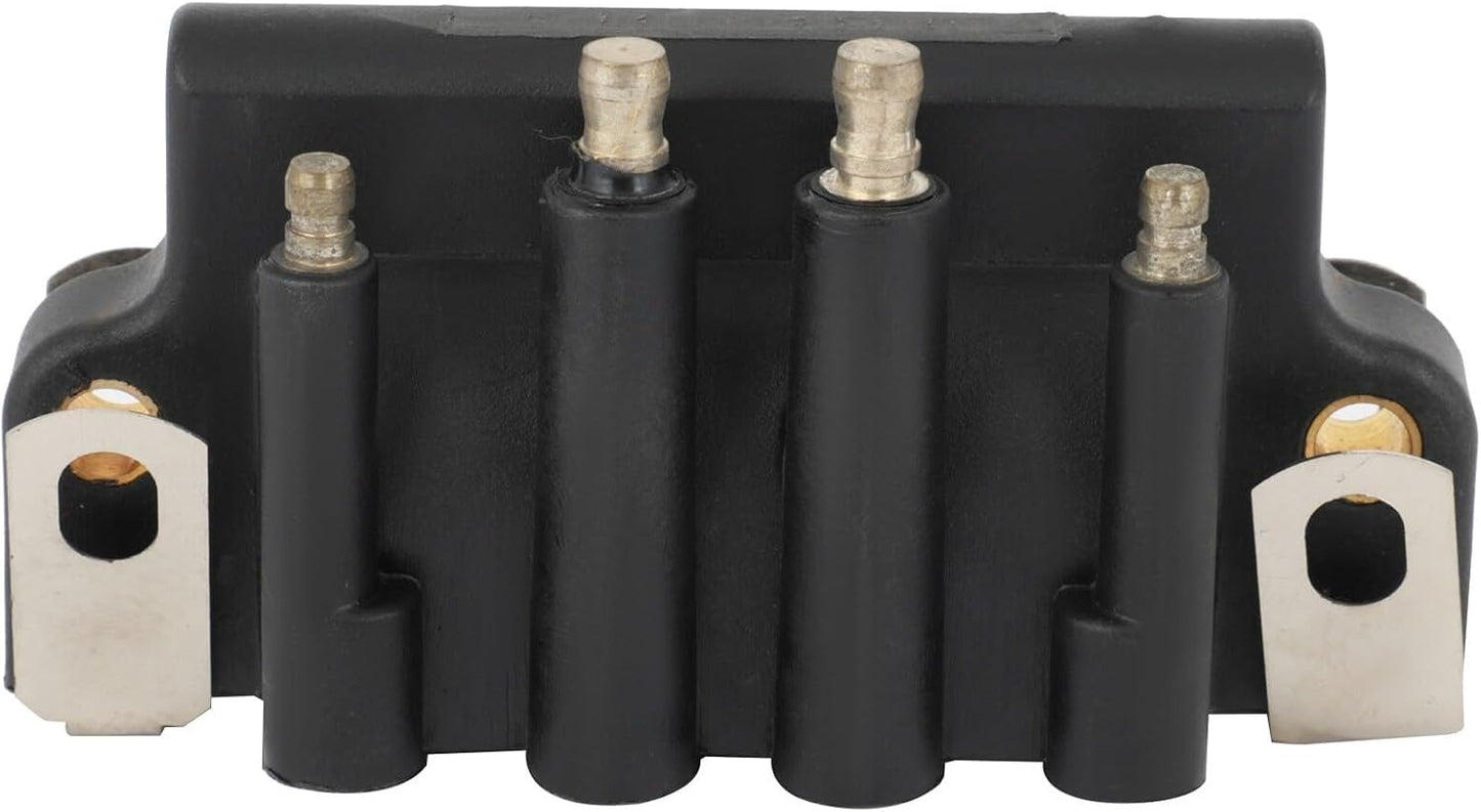 ya 2 8.15 Dual Plug Wire Ignition Coil Fit For Johnson Evinrude Outboards 0583740 18-5170