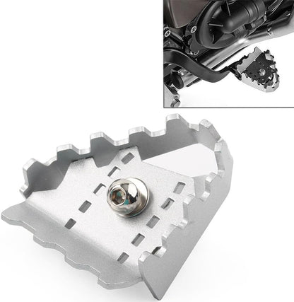 ya 2 8.15 Brake Lever Pedal Enlarge Extension Silver for Yamaha Tenere 700 XTZ700 2019-21