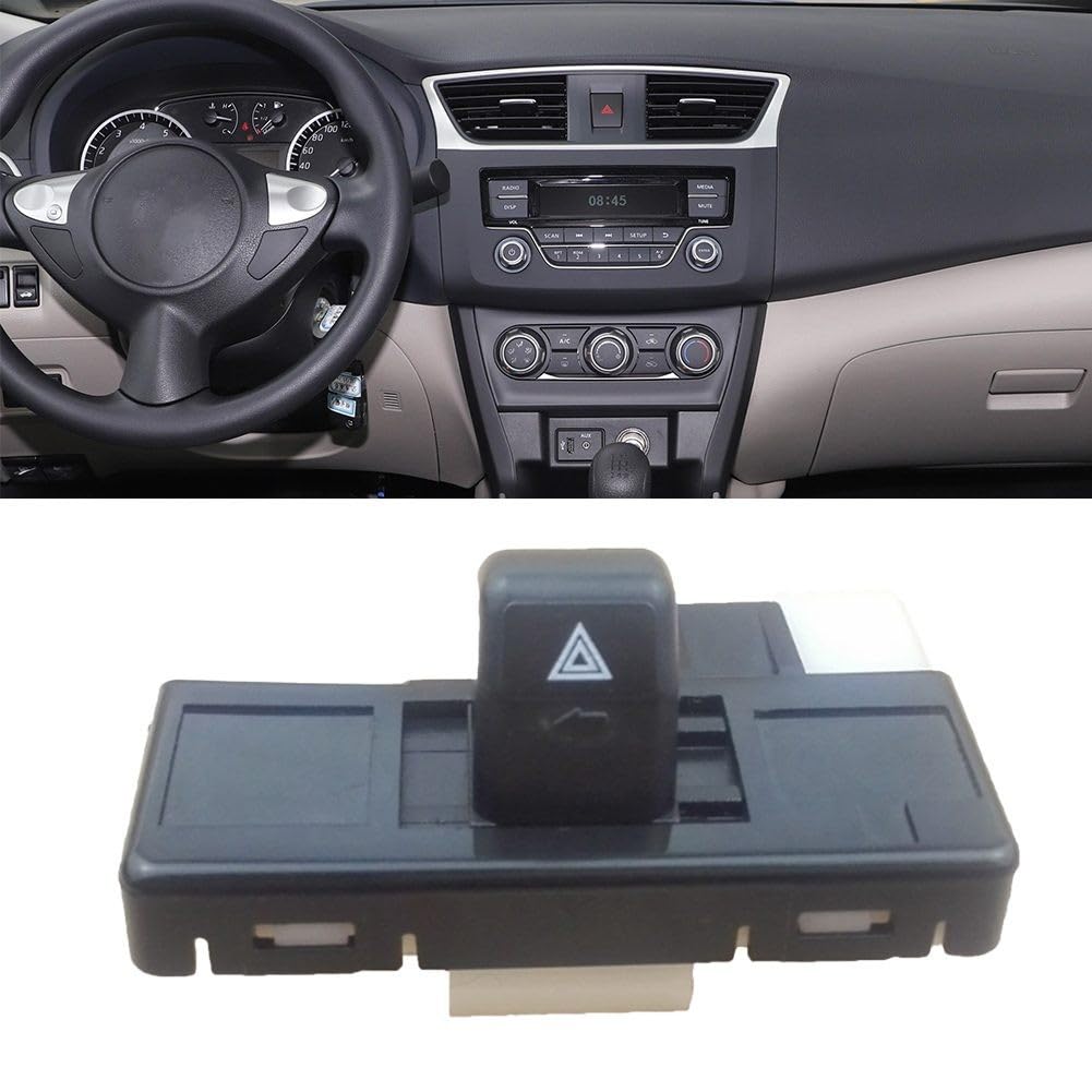 ya 23 10.7 baidi Convenient Hazard Switch for for Nissan Car Small Size Light Weight Easy to Use