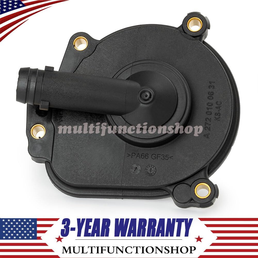 ya 10 9.16 baidi A2720100631 Engine crankcase ventilation valve oil separator cover for Mercedes-benz GLK350 C300