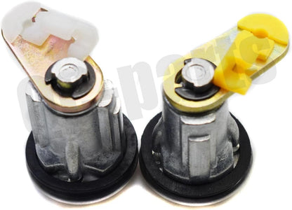 ya 11 9.14 baidiDoor Lock Pair for Mazda 626 RX-7 B2200 B2600 for Ford Festiva Courier BE32-76-210