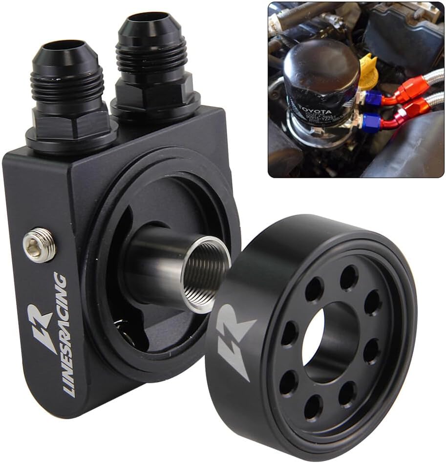 ya 12 10.8 baidi Oil Filter Sandwich Adapter with Hose Kit for Subaru BRZ for Scion FR-S GT86 FT86 BK