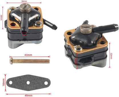 ya 2 8.15 Fuel pump with gasket 397839 suitable for Johnson Evinrude outboard engine 6HP 8HP 9.9HP 15HP