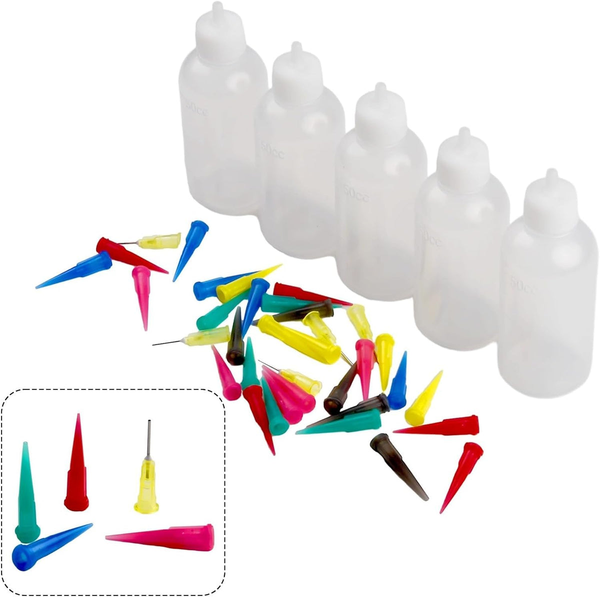 ya 14 9.20 baidi 5xPlastic Squeeze Bottle Condiment Dispenser Ketchup Mustard Sauce Vinegar Pack-1