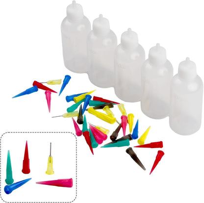 ya 14 9.20 baidi 5xPlastic Squeeze Bottle Condiment Dispenser Ketchup Mustard Sauce Vinegar Pack-1
