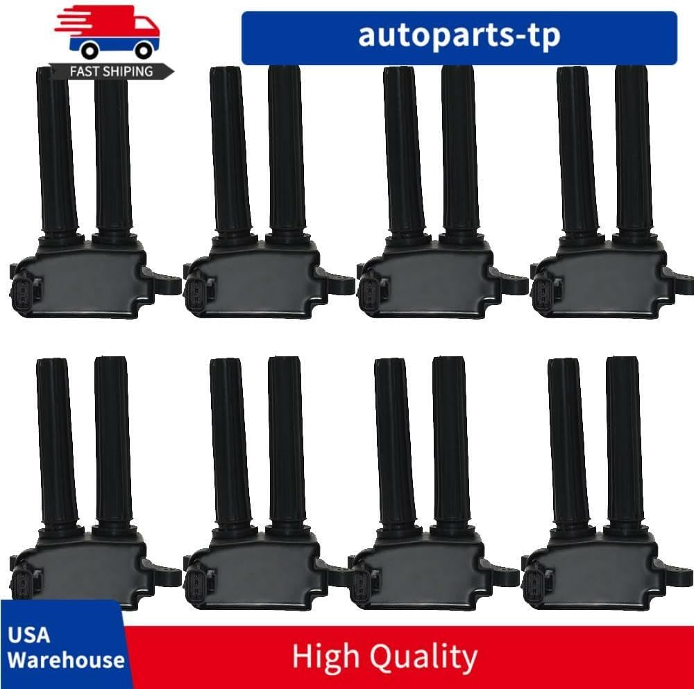 ya 9 10.24 8x Ignition Coil Pack for Chrysler for Dodge for Jeep Grand for Ram 05-16 5.7L 6.1L 6.2L 6.4