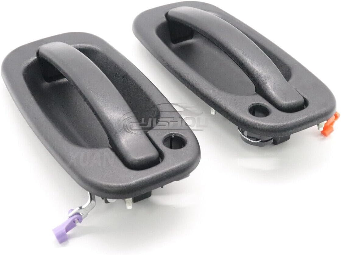 ya 2 8.15 Exterior Door Handle Driver and Passenger Set for 99-07 for Chevrolet Silverado 1500