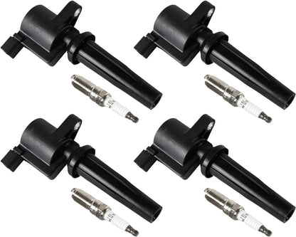 ya 9 10.24 Ignition Coil & Iridium Spark Plug For 2009-2020 for Ford Fusion Escape 2.0 2.5L