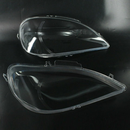 ya 4 8.10 for Mercedes-Benz W163 ML Class 2002-2005 1 Pair Headlight Headlamp Lens Cover