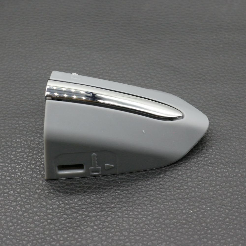 ya 11 9.14 baidiFront LH Front Door Handle Lock Frame Chrome Alloy Cover Cap Suitable for 13-18 for Ford Edge-