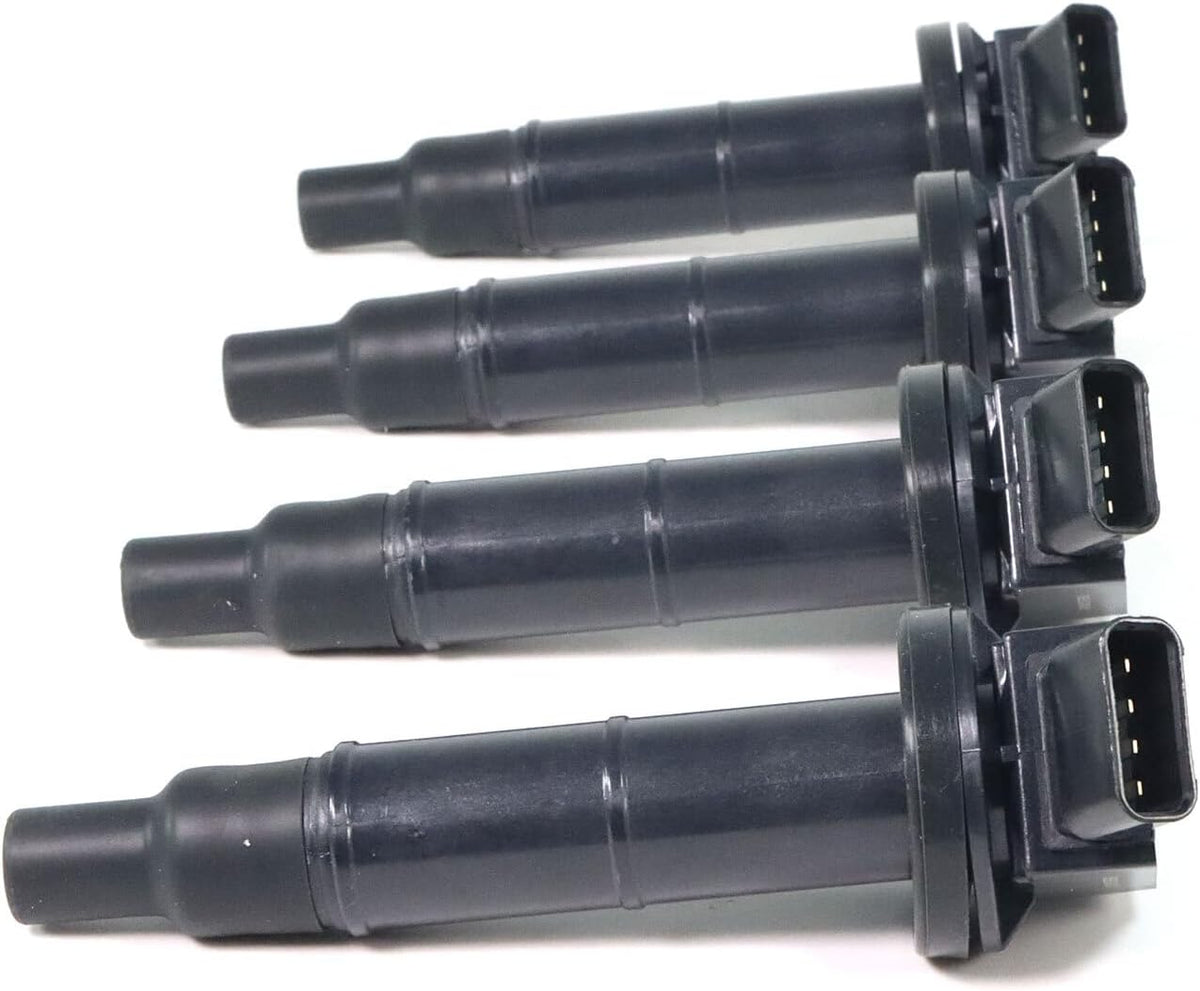 ya 9 10.24 4X Ignition Coils & 4X Iridium Spark Plugs for Toyota Camry 2.4L 2002-2011 UF333