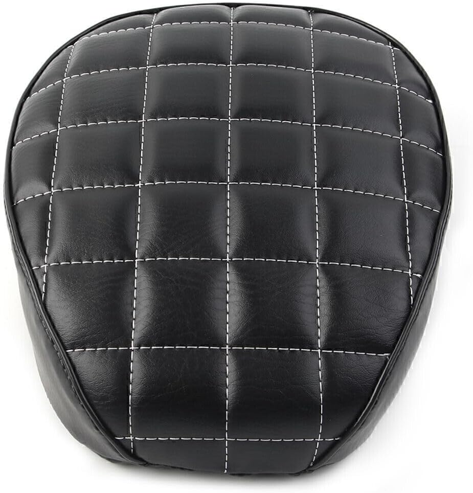 ya 4 8.8.2 Cushion Rear Passenger Pillion Pad for SEAT Black Fit for Harley Sportster XL 1200 XL883