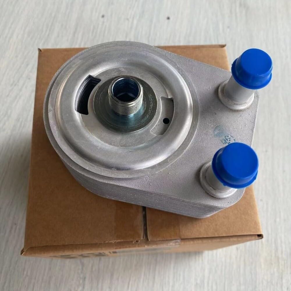 ya 12 10.8 baidi Car Engine Oil Cooler Housing with Central Axis Sensor Assembly for Chrysler 300
