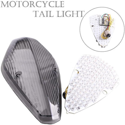 ya 5 8.24 baidi for Honda 2002-2008 07 VTX 1300 REYRO / 1800T RETRO Smoke LED Tail Light W/Brake