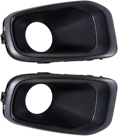 ya 10 9.16 zhengce One pair of fog light bezels for Jeep Renegade 2015-2018 Driver and Passeng