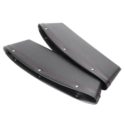 ya 9 10.24 2 x for SEAT Gap Slit Storage Pocket Bag Catcher Container PU Leather Auto