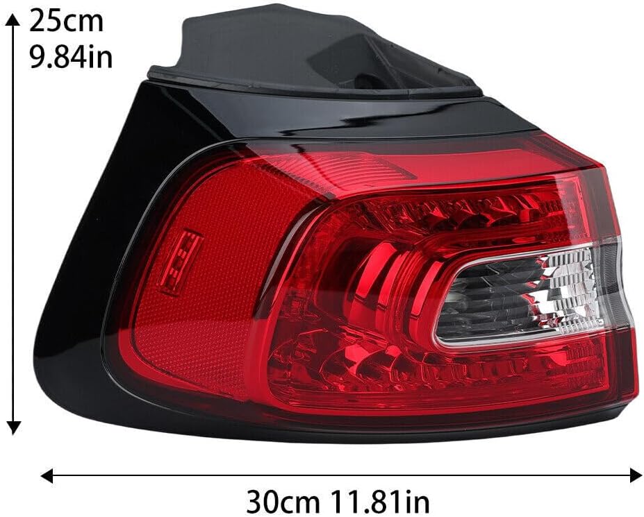 ya 2 8.15 External taillights and rear brake lights are suitable for the driver's side of for Jeep Cherokee 2014-2018