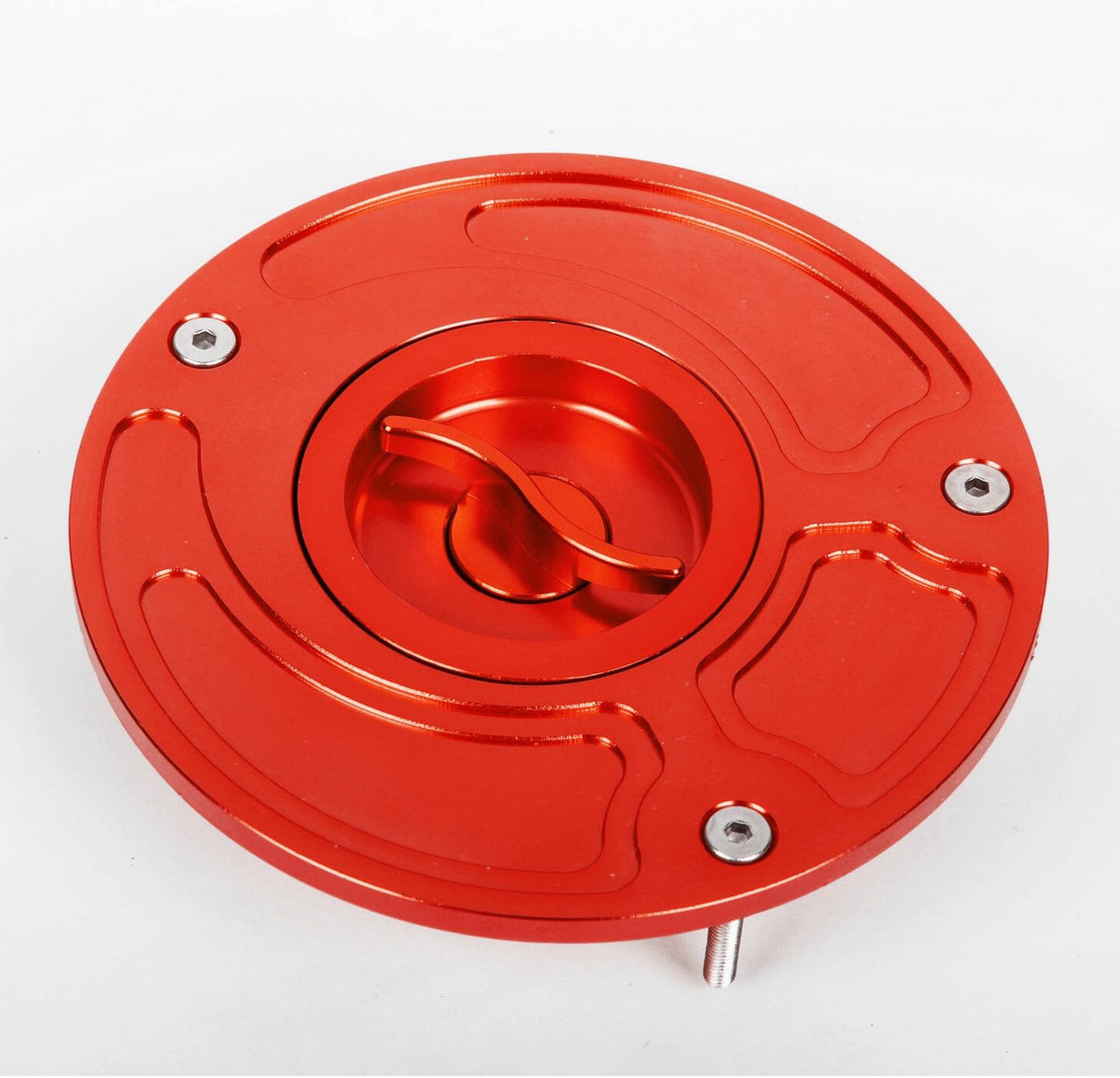 ya 4 8.10 Motorcycle Fuel Gas Tank Cap Cover for Honda CBR1000RR/Fireblade 2004-2012 CNC