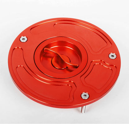 ya 4 8.10 Motorcycle Fuel Gas Tank Cap Cover for Honda CBR1000RR/Fireblade 2004-2012 CNC