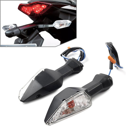 ya 10 9.16 zhengce for Kawasaki 250 300 400 2018-2020 Rear Turn Signal Light Lamp Smoke Lens