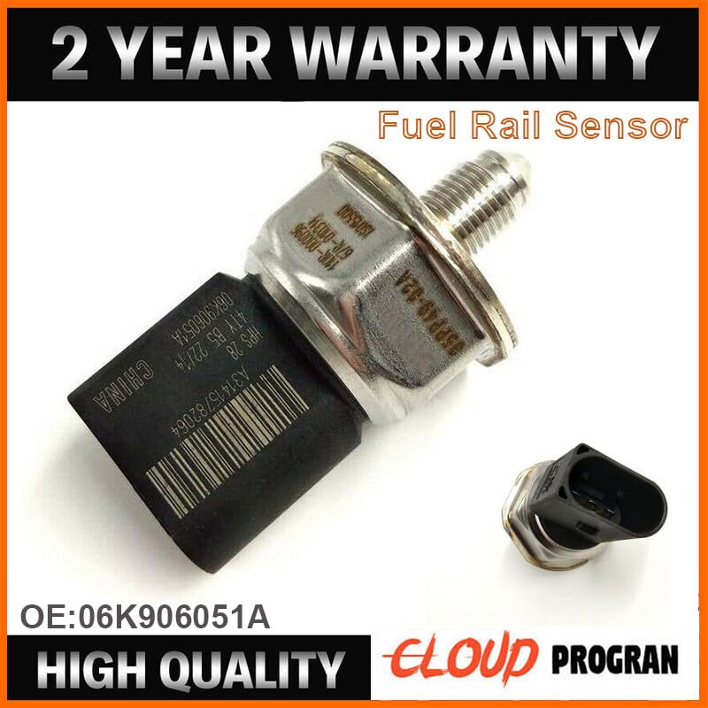 ya 4 8.8 New for Audi for VW for Skoda Octavia Rapid Yeti Fuel Rail Pressure Sensor 06K906051A