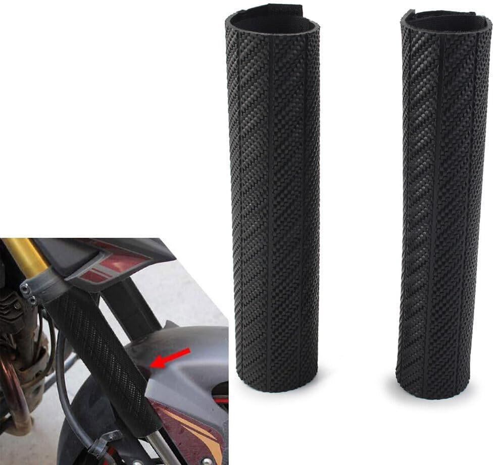 ya 9 10.24 Pair Front Forks Protector Shock Absorber Guard Dust for Pit Dirt Bike Moto