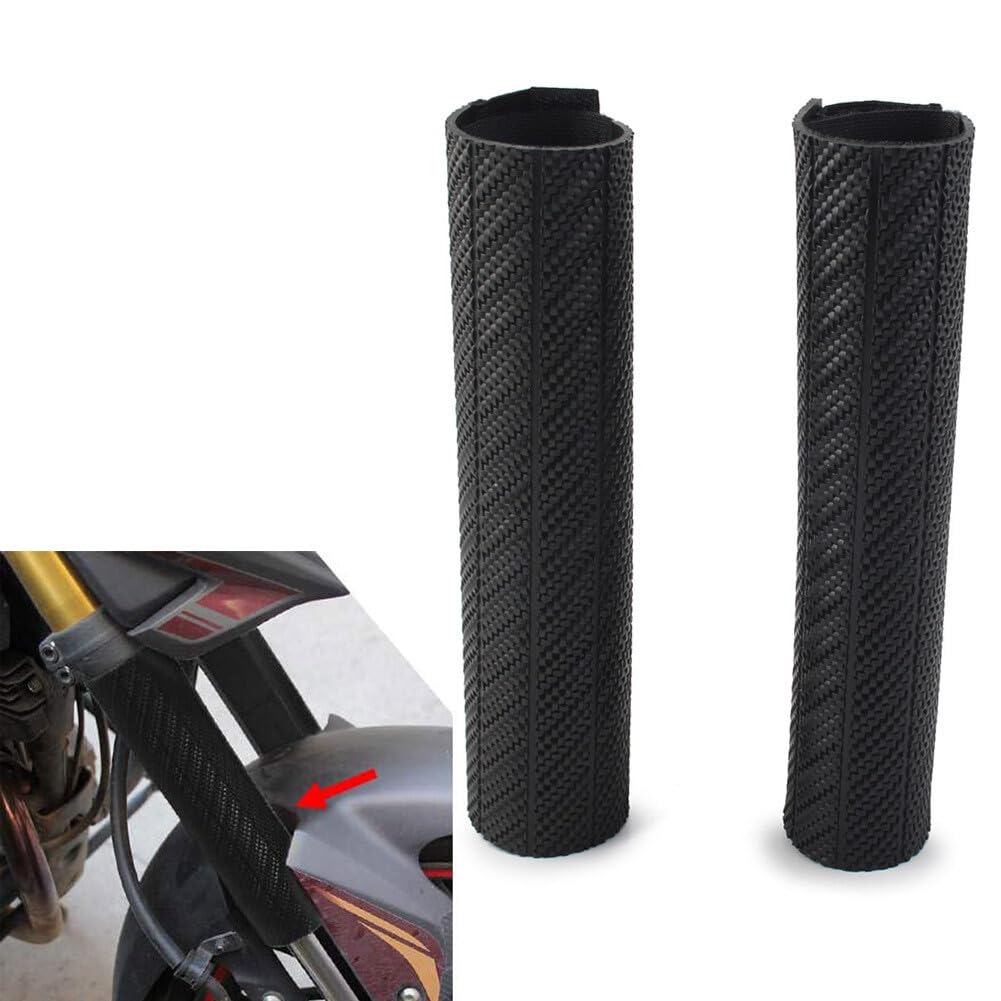 ya 6 8.14 for Pit Dirt Bike Motocross Pair Front Forks Protector Shock Absorber Guard Dust