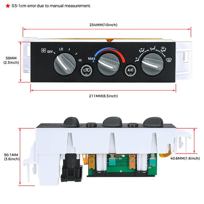ya 9 10.24 AC Heater Climate Control Module for Chevy for GMC C1500-C3500 K1500-K3500 599-007