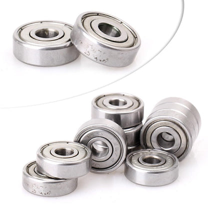 ya 16 10.20 baidi 10x 7x22x7mm Steel for Mini ature Deep Groove Ball Roller Bearings Fit 627ZZ