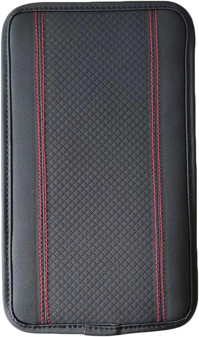 ya 5 8.10 Car Armrest Box Pad Mat Protector Cover PU Embossed Breathable Accessories