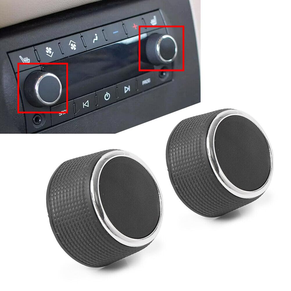 ya 3 8.24 baidi One Pair of Rear Radio for Audio Volume Control knob Buttons fits for Chevrolet GMC 2007-13
