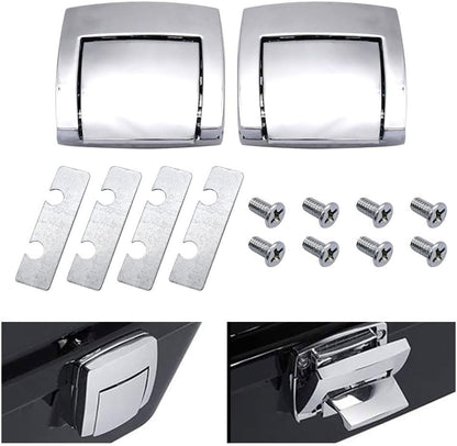 ya 12 10.8 baidi Trunk Hardware Latches Hinges Lock Set for Harley Touring Road Glide 1988-2013