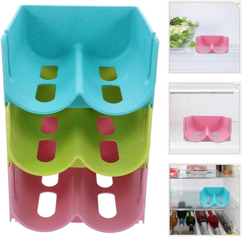 ya 26 10.21 baidi 3 Pcs Bevera Stora Box Bins for Shelves Frid Organizers and