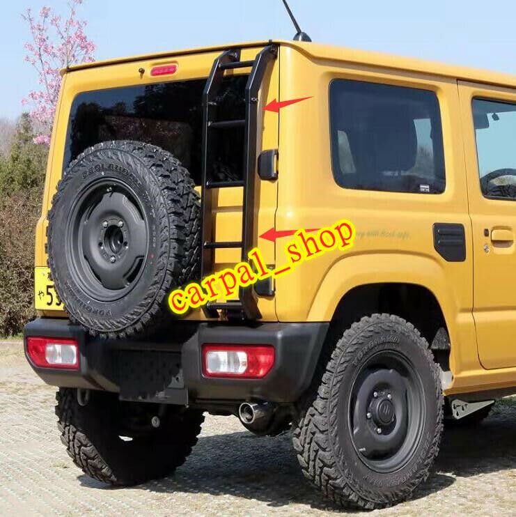 ya 5 8.24 baidi for 2019-2024 for Suzuki for Jimny JB64 JB74W Aluminum Rear Tail Door Ladder Climbing
