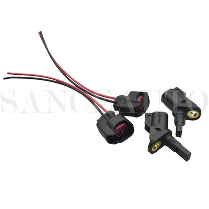 ya 2 8.15 2 ABS Wheel Speed sensors and 2 Rear Front Pairs Suitable for Mazda 5 3 BP4K-43-701A