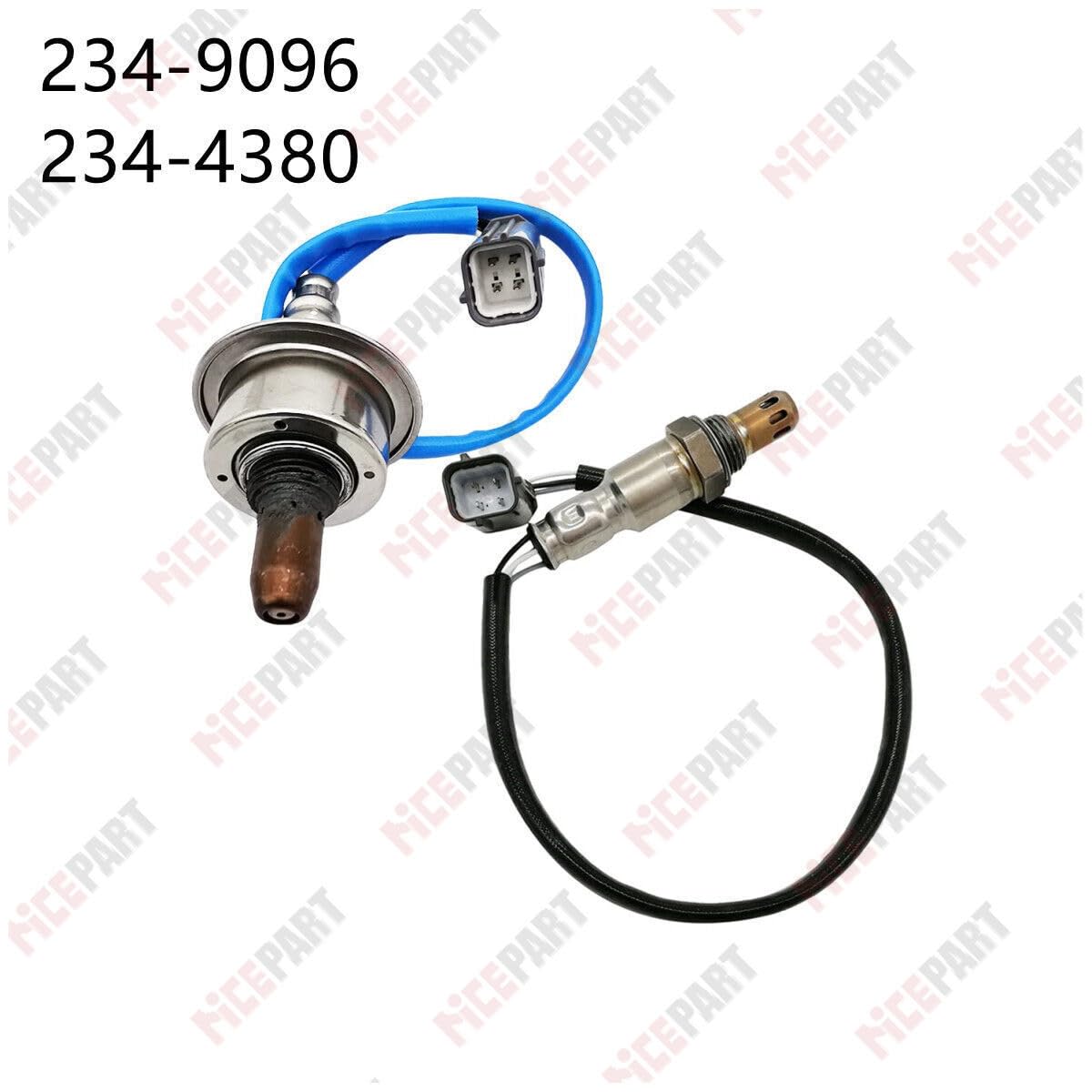 ya 6 8.24 baidi 2 Pieces Oxygen Sensor Up+Down Compatible 10-12 for Nissan Versa 1.8L Sentra 2.0L Exc Cali
