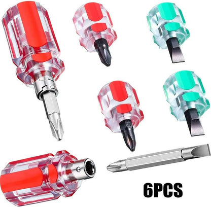 ya 26 10.21 baidi Screwdriver Machines Interchangeable Set Short Handle 2-in-1 Anti-slip-2
