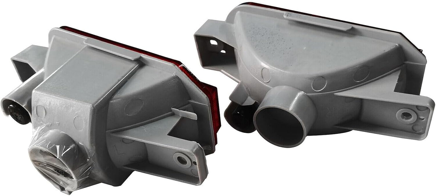ya 7 8.24 baidi 2-pcs Rear Bumper Fog Lights Tail Lamp Reflector Fit for Honda Crosstour 2010